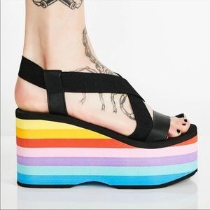 Rocket dog rainbow platforms